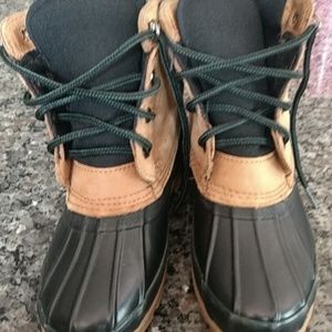 Lands" End duck boots